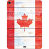 Canada Flag Light Wood Apple iPad Air Skin